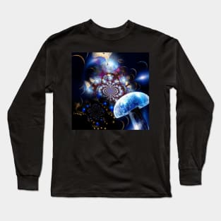 Hallucinogenic mushroom Long Sleeve T-Shirt